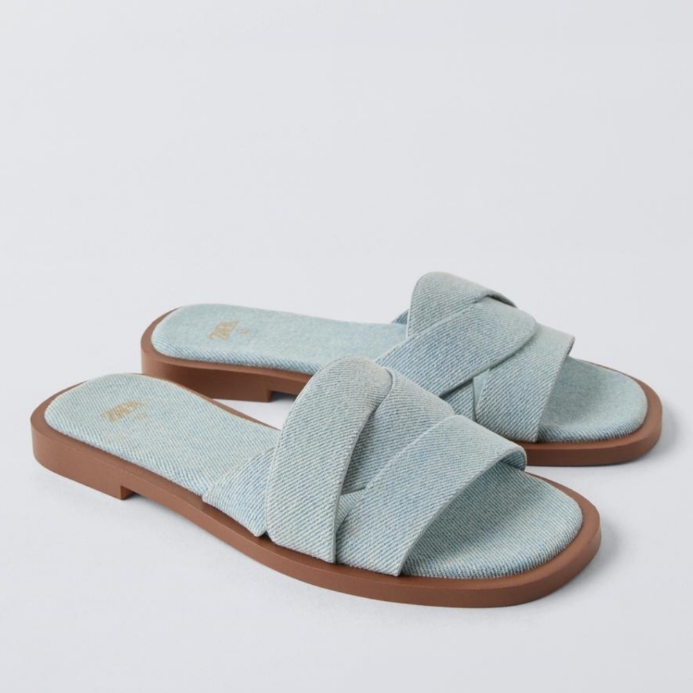 *Brand New* Zara Girls denim sandals